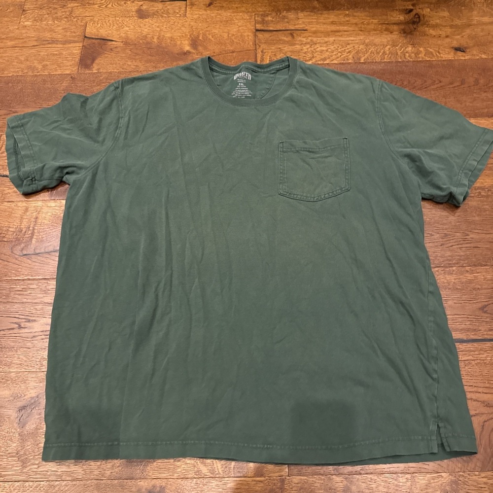 Duluth Trading Green Tshirt XXL Relaxed Fit Longtail